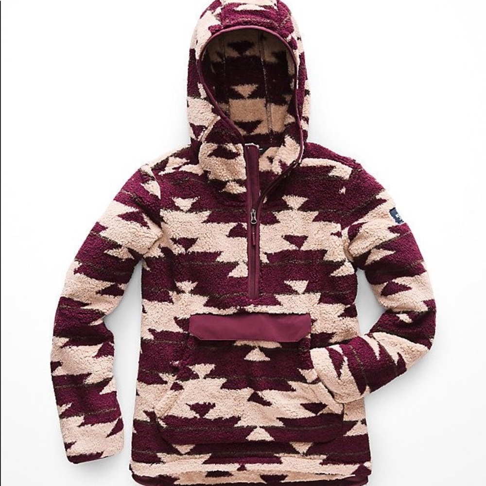 North Face Printed Fleece
